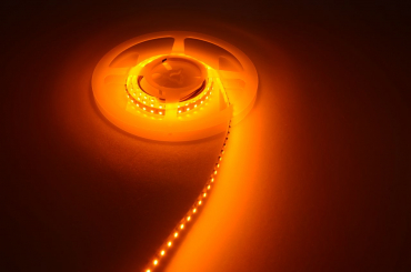 LED-Lichtband Meterware 24V DC Gelb 9,6W/m dimmbar 