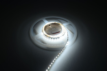 LED Lichtband, 120x SMD3528/m, unbeschichtet kaltweiss 24V 9,6W DC-kompatibel 24V 