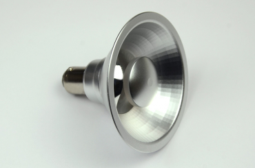 BA15d LED Spot AR70, 16xNichia SMD 550 Lumen warmweiss 12V 7W DC-kompatibel 10-16V 