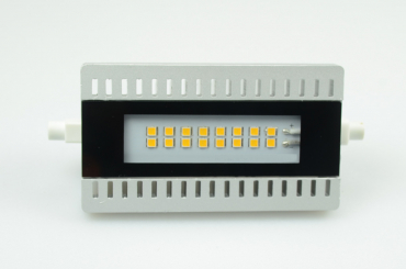 R7S LED Stableuchte, 16x Nichia SMD 900 Lumen warmweiss 230V 10W DC-kompatibel 80-230V 