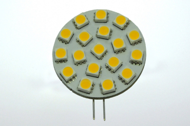 G4 LED Modul, 18xSMD 5050 310 Lumen warmweiss 12V 2,6W DC-kompatibel 10-30V 