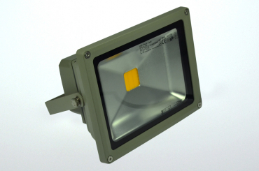 LED-Flutlichtstrahler Stecker 1700 Lm. 120Â° 100-240V DC-Kompatibel 120W kaltweiss 220V AC 