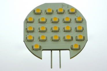 G4 LED Modul, 21xSMD 3528 150 Lumen warmweiss 12V 1,5W DC-kompatibel 10-30V 