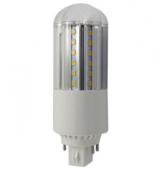 GX24 LED Tubular, 45x SMD 870 Lumen neutralweiss 230V 8W DC-kompatibel 85-269V 