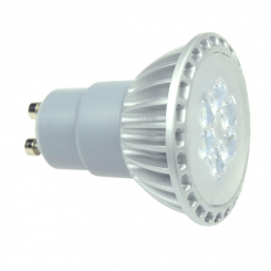 GU10 LED Spot PAR16, 6xSMD 2835  450 Lumen neutralweiss 230V 5W DC-kompatibel 185-269V 