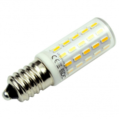 E14 LED Tubular, 54x SMD 340 Lumen warmweiss 230V 3,2W DC-kompatibel 80-269V 