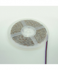 LED Lichtband, 60x SMD5050/m, RGBW, Silikonverguss warmweiss 12V 18W DC-kompatibel 12-15V 