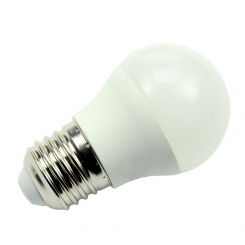 E27 LED Globe mit Weitbereichsspannungseingang 400 Lumen warmweiss 12V 4W DC-kompatibel 12-60V 