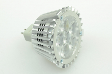LED-Spot MR16 GU5.3 400 Lm. 34Â° 12-25V DC  60W warmweiss 12V AC/DC 