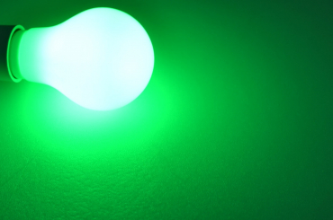 LED-Globe LB60 E27 150 Lm. 360Â° 85-265V AC Spezialprodukt Deko GrÃ¼n 220V AC 