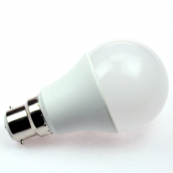 B22D LED Tropfenlampe, 8x SMD 810 Lumen warmweiss 230V 8W DC-kompatibel 60-269V 