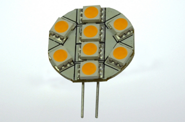 G4 LED Modul, 8xSMD 5050 135 Lumen warmweiss 12V 1,2W DC-kompatibel 10-30V 