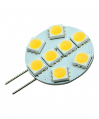 G4 LED Modul, 8xSMD 5050 150 Lumen  12V 1,2W DC-kompatibel 10-30V 