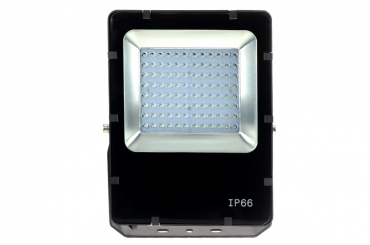 LED-Flutlichtstrahler 6000 Lumen 230V AC kaltweiss 76W Asymetrisch 