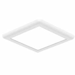 LED-Deckenein-/aufbauleuchte mit CCT Schaltung kalt- neutral- warmweiss 950-1600 Lumen, 230V 16W DC-kompatibel 176-280V 