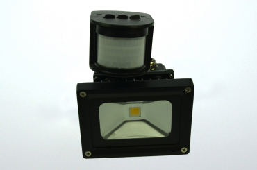 LED Flutlichtstrahler F Serie mit Bewegungsmelder warmweiss 230V 10W    