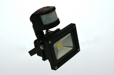 LED Flutlichtstrahler F Serie mit Bewegungsmelder kaltweiss 230V 10W    