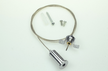 Drahtseilaufhängung 1m inkl. Installationszubehör 