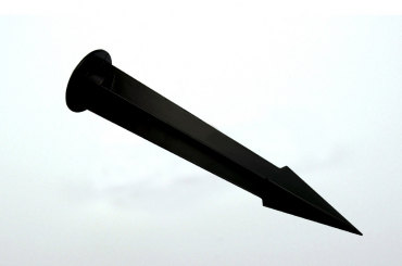 Erdspieß für Flutlichtstrahler 30-50W, schwarz 