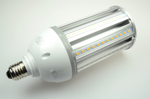 E27 LED Tubular, 108x SMD 4860 Lumen kaltweiss 230V 36W    