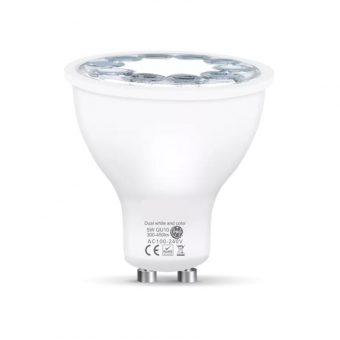 GU10LED Spot Zigbee 3, 370 Lm. 5 W. RGB warm - kaltweiss stufenlos 