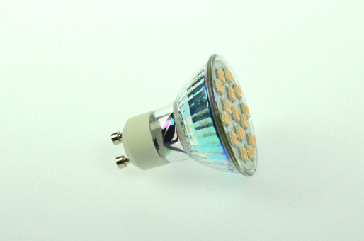 LED-Spot MR16 GU10 210 Lm. 125Â° 100-240V  35W warmweiss 220V AC 