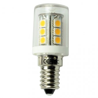E14 LED Modul, 18xSMD 5050 250 Lumen warmweiss 12V 2,3W DC-kompatibel 10-30V 