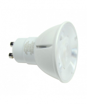 GU10 LED Spot PAR16, 1xCOB  550 Lumen warmweiss 230V 6,5W DC-kompatibel 80-269V 