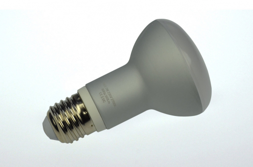 LED-Reflektorlampe E27 560 Lm. 130Â° 110-240V DC Kompatibel 50W warmweiss 220V AC 
