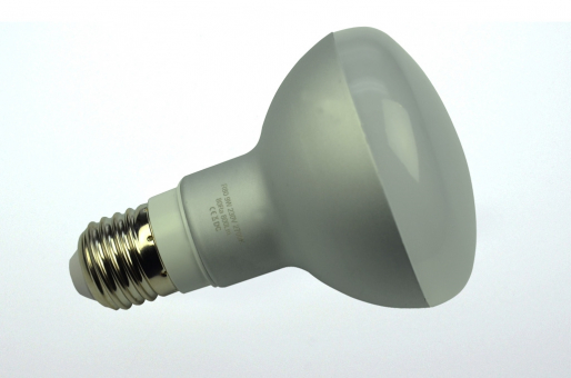 E27 LED R80 Lampe, 30x SMD 1000 Lumen warmweiss 230V 9W DC-kompatibel 80-269V   