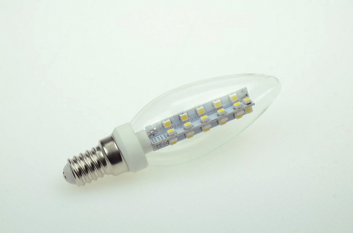 E14 LED-Kerze 165 Lumen 230V AC kaltweiss 3,4W  DC-kompatibel 