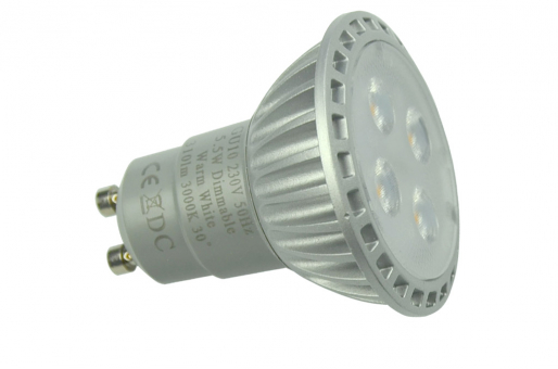 GU10 LED Spot PAR16, 6xSMD 2835  410 Lumen kaltweiss 230V 5W    