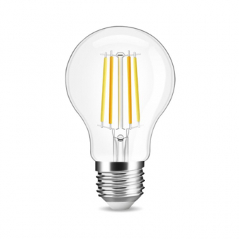 E27 LED Tropfenlampe Zigbee 3, Filament 800 Lm. 7 W.  + warm - kaltweiss stufenlos 