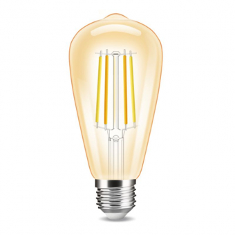 E27 LED Lampe Zigbee 3, Filament 700 Lm. 7 W.  warm - kaltweiss stufenlos 