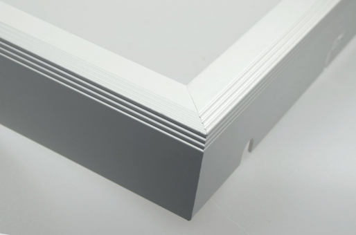 Aluminium Rahmen für LED-Panel 120x30cm, Aufbauhöhe 49 