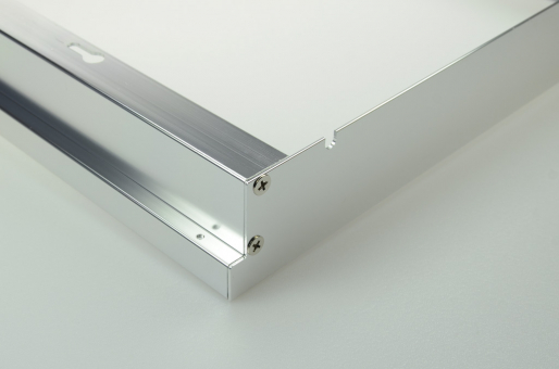 Aluminium Rahmen für LED-Panel 30x30cm, Aufbauhöhe 49 