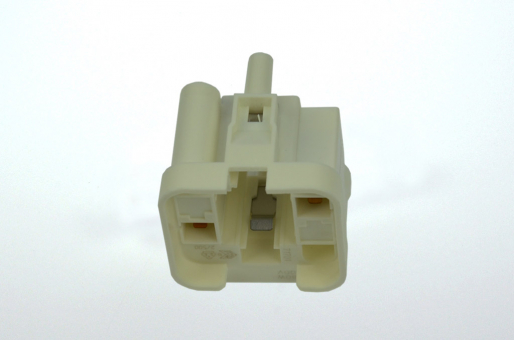 Anschlusssockel für Kompaktleuchtstofflampe G24, weiß 