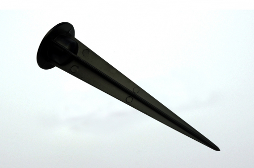Erdspieß für Flutlichtstrahler 20W, schwarz 