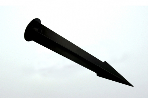Erdspieß für Flutlichtstrahler 30-50W, schwarz 