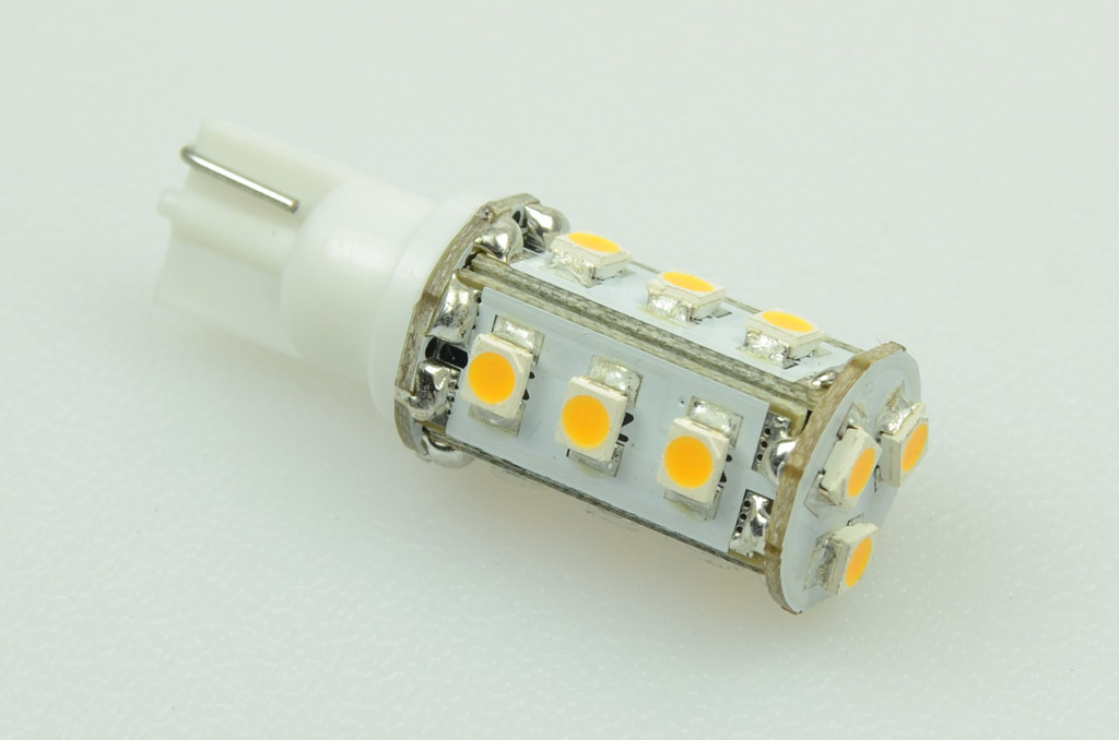 T10 LED Modul, 15xSMD 3528 90 Lumen warmweiss 12V 1W DC-kompatibel 10-30V